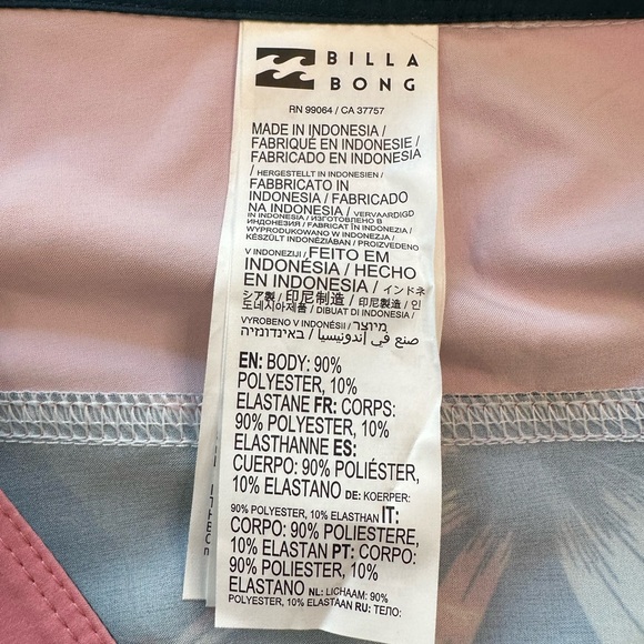 Billabong Tribong Pro 19" Boardshorts Blue Haze NWOT Men’s Size 32 - Picture 8 of 10